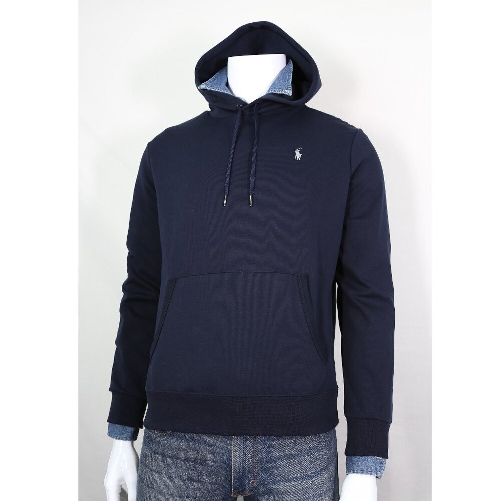 NWT Polo Ralph Lauren Men Pony Classic Pullover Hoodie Sweatshirt Navy MSRP $138